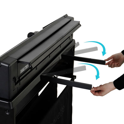 Silhouette - Cameo Pro MK-II - Pied sur Roulettes avec Panier de Réception