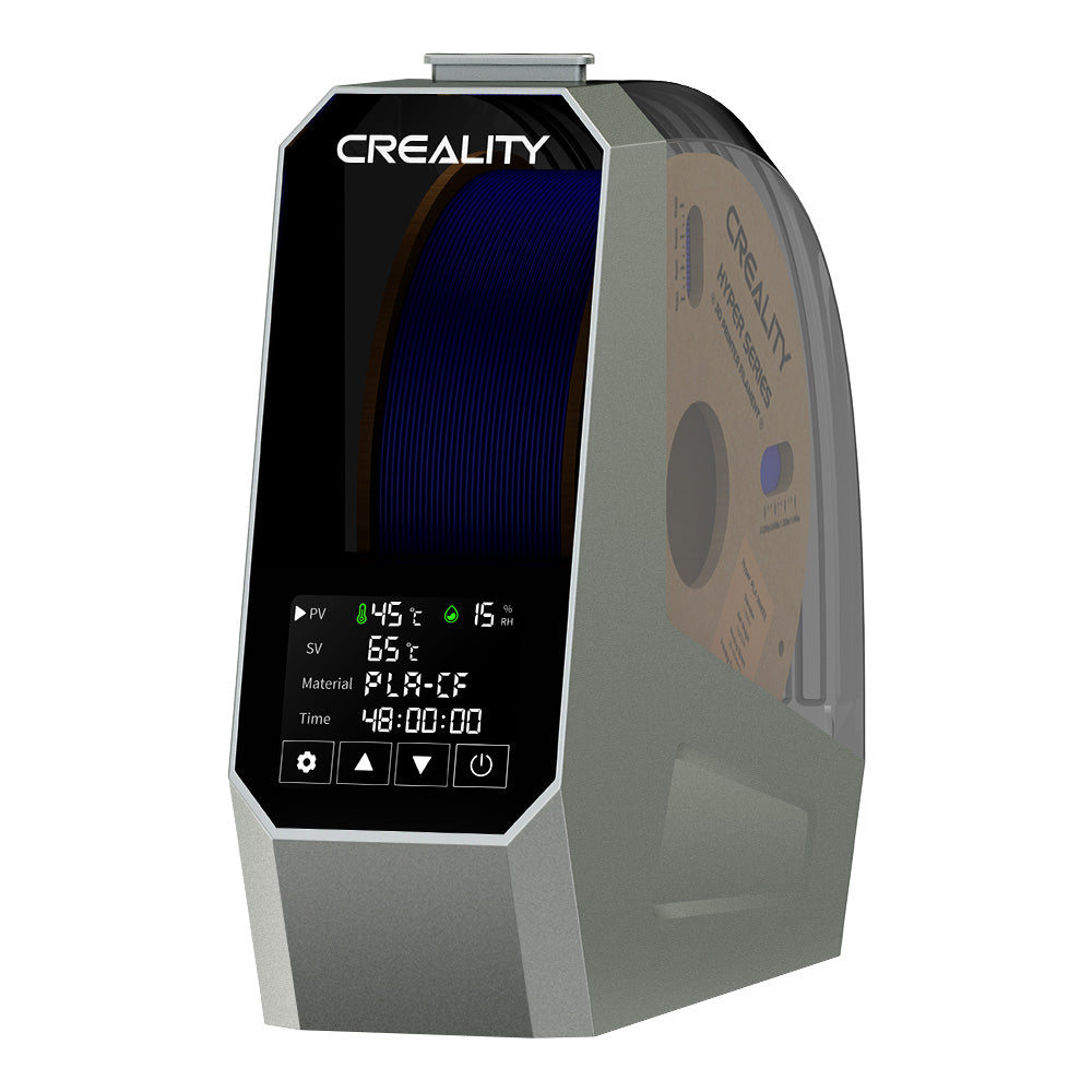 Creality - Boîte de séchage de filaments - Space Pi - de profil