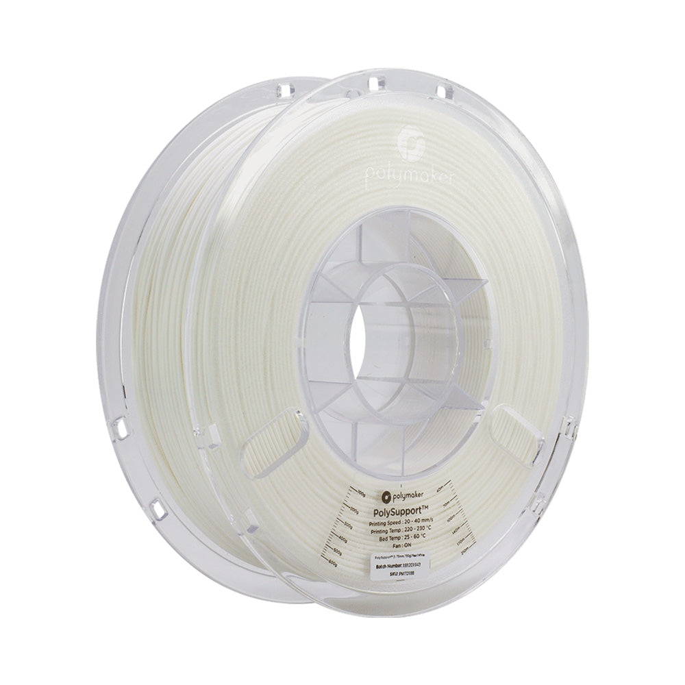 Polymaker - PolySupport - Blanc Perle (Pearl White) - 1,75 mm -  750 g