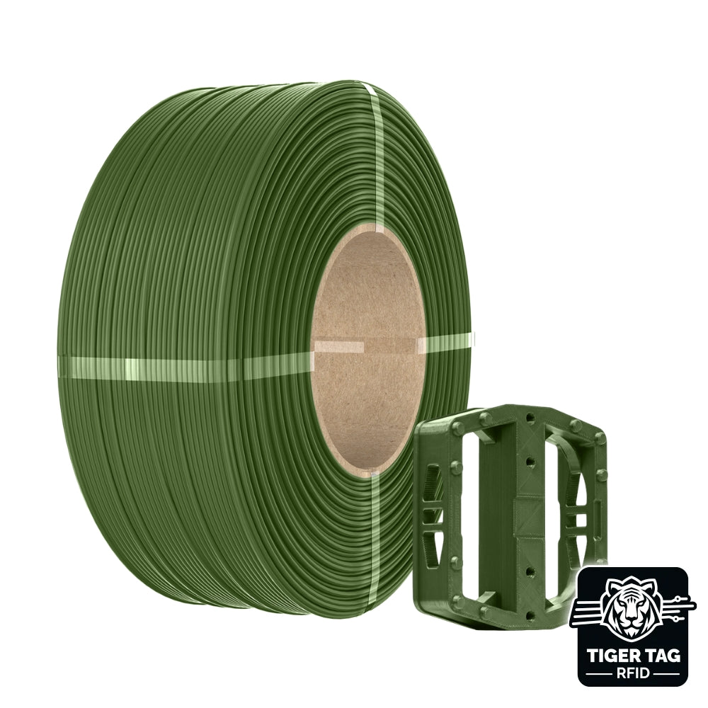 Sunlu - ABS - Vert Olive (Olive Green) - 1,75 mm - 1 kg - Refill avec RFID TigerTag
