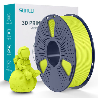 Sunlu - PLA Matte - Jaune Lumineux (Bright Yellow) - 1,75 mm - 1 kg