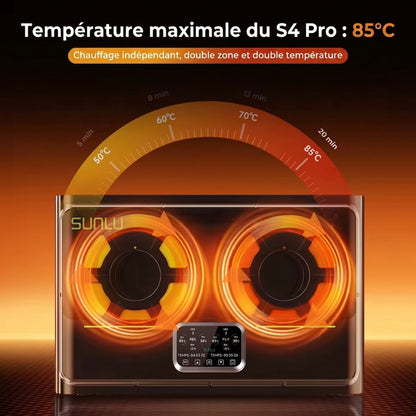 Sunlu - FilaDryer S4 Pro - Boîte de Séchage à Double Zone pour Filament (Filament Dryer)
