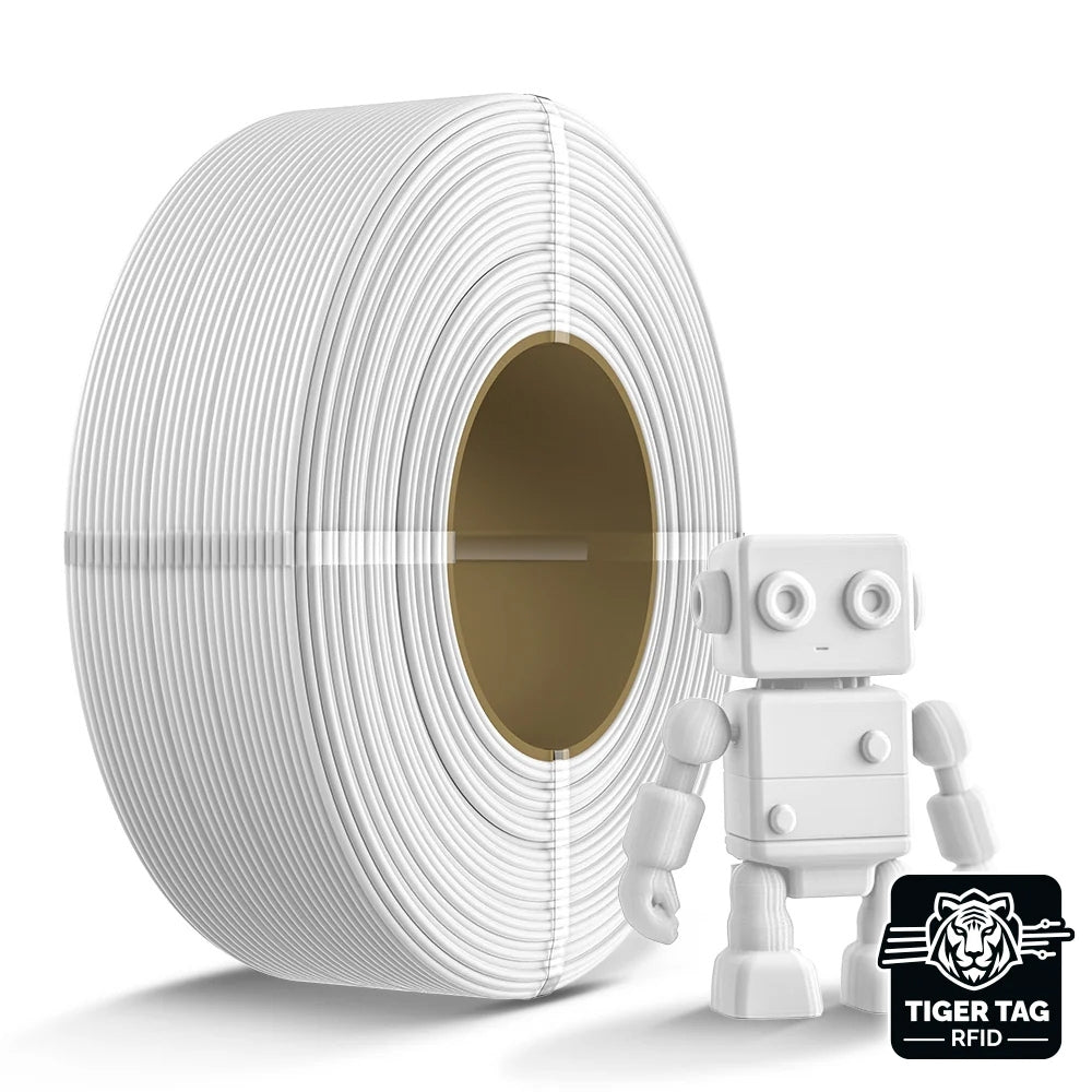 Sunlu - PETG - Blanc (White) - 1,75 mm - 1 kg - Refill avec RFID TigerTag