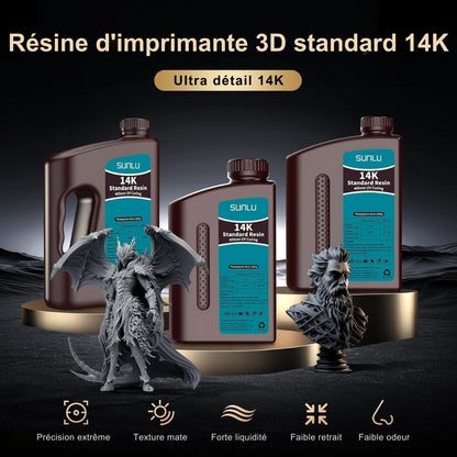 Sunlu - Résine Standard 14K