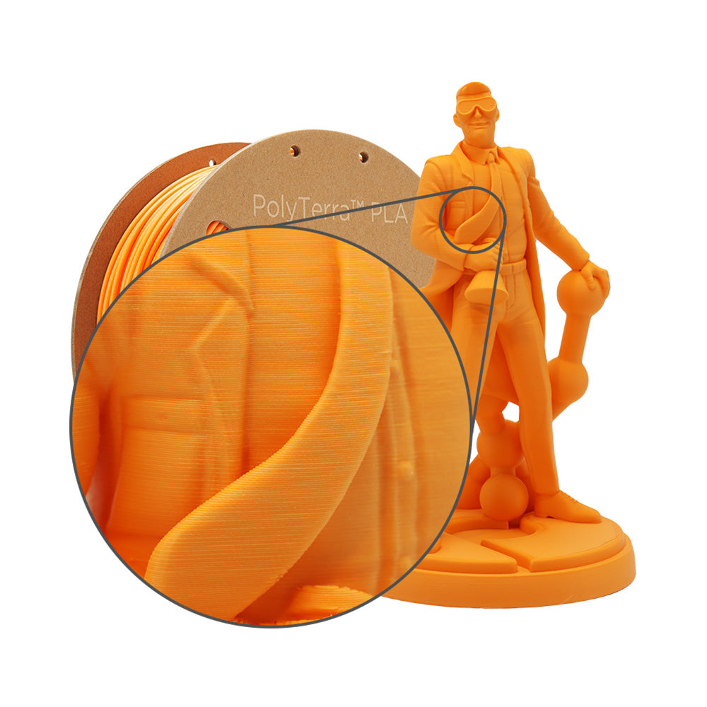 Polymaker - PolyTerra PLA - Orange Lever de Soleil (Sunrise Orange) - 1.75 mm - 1 kg