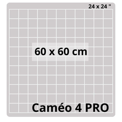Silhouette - Cameo 4 Pro - Tapis de Découpe - Adhérence  Forte - 60 x 60 cm
