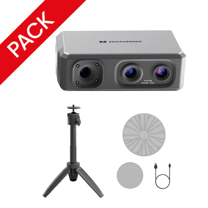 3DMakerpro - Pack Scanner Seal + Trépied + Plateau tournant