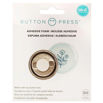 We R Memory - Button Press - 60 Pastilles de Mousse Adhésive - 15 mm