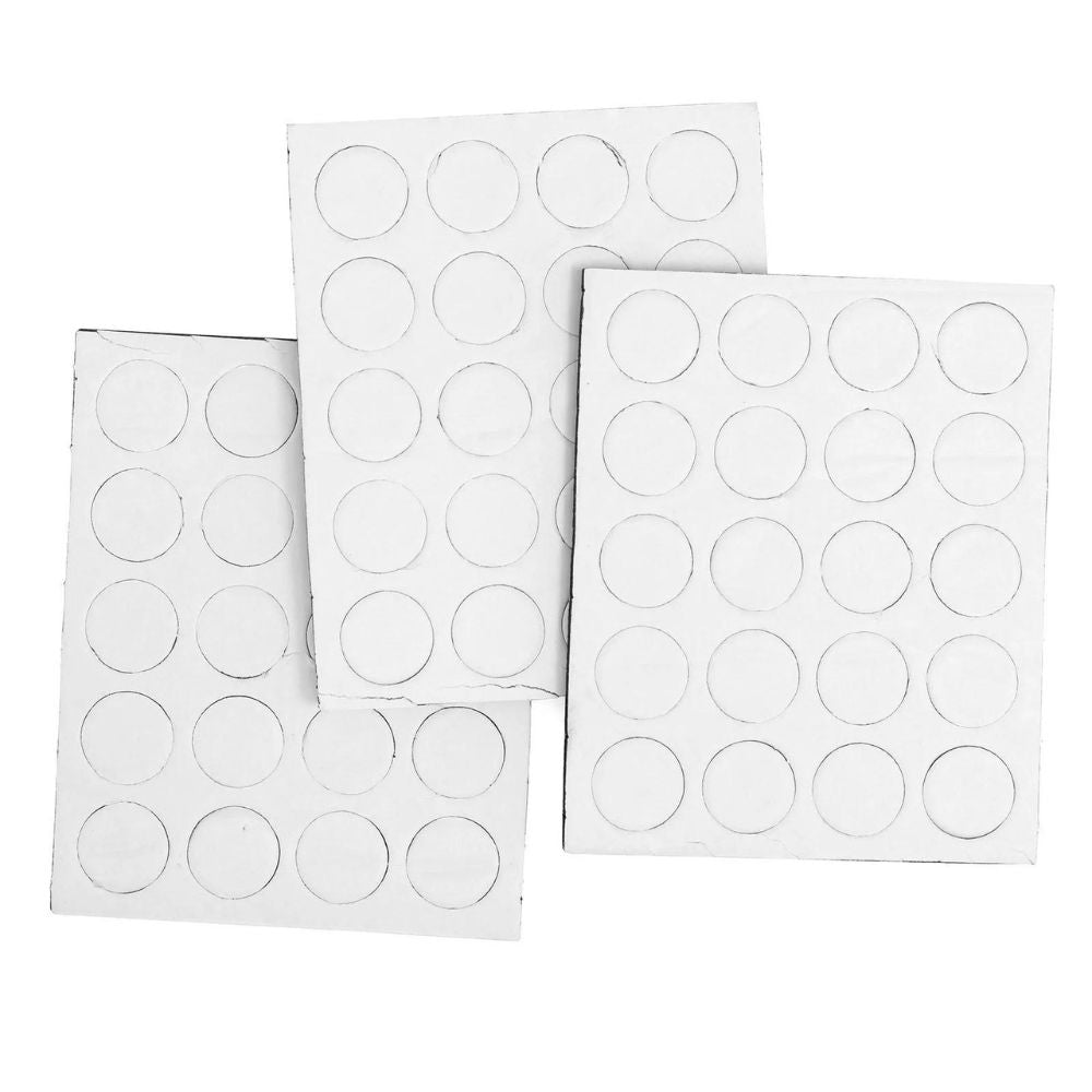 60 Pastilles de Mousse Adhésive - 15 mm