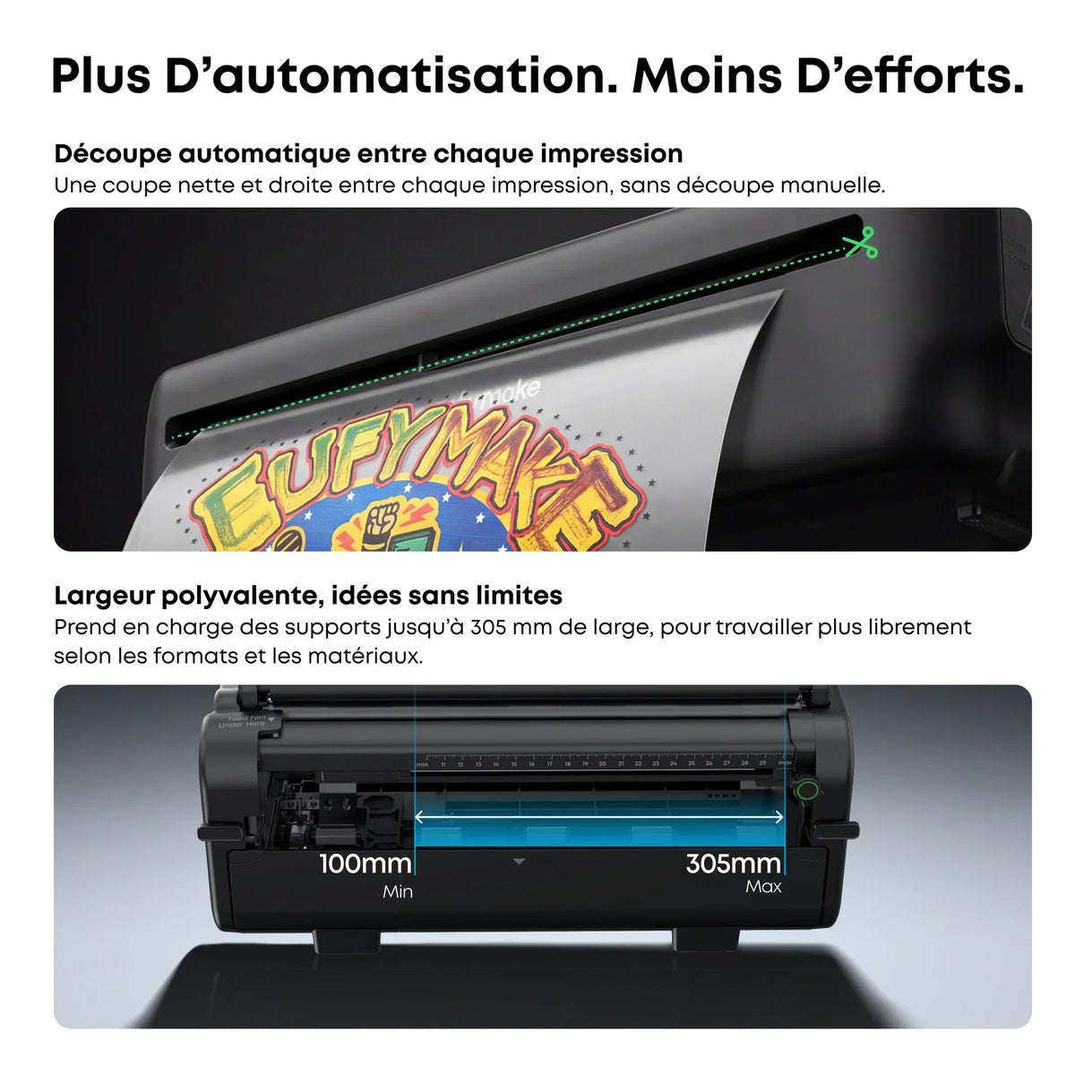 EufyMake - E1 - Accessoire de Transfert de Film (Roll to Film Attachment)