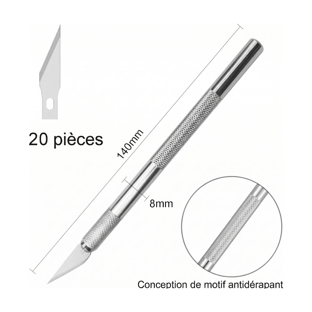 Zimple3D - lot de 2 Cutter de précision