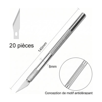 Zimple3D - lot de 2 Cutter de précision