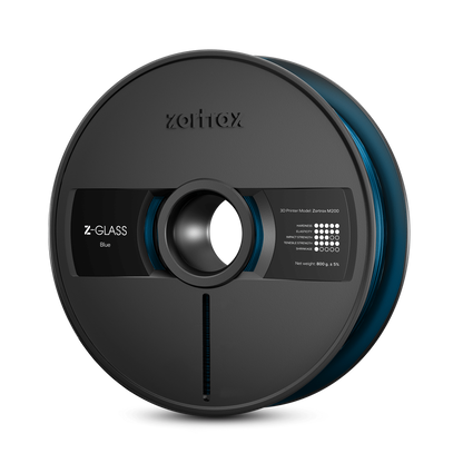 Zortrax - Z-GLASS - Bleu (Blue) - M300 / M300 Plus / M300 Dual - 1.75 mm - 2 Kg, Filament, Zortrax