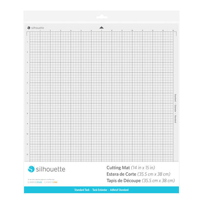 Silhouette - Cameo 4 Plus - Tapis de Découpe Adhérence Standard - 35,5 cm x 38,5 cm