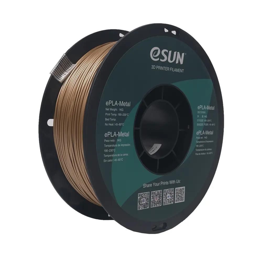 Bobine eSun de ePLA Metal Antique Brass - 1 kg - Spool plastique