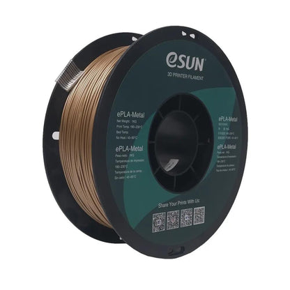 Bobine eSun de ePLA Metal Antique Brass - 1 kg - Spool plastique