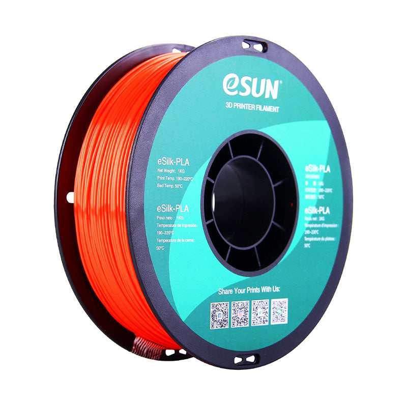 Bobine eSun de eSilk PLA Jacinth - 1 kg - Spool plastique