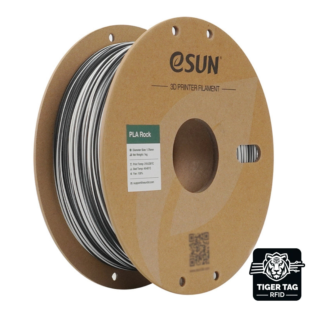 eSun - PLA-Rock - Porphyre Tigré (Tiger Porphyry) - 1,75 mm - 1 kg avec RFID TigerTag