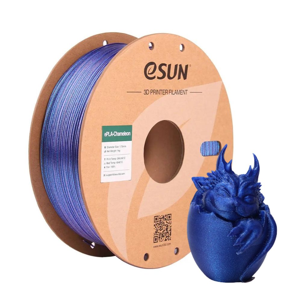 eSun - ePLA Chameleon - Bleu Galaxie (Galaxy Blue) - 1,75 mm - 1 kg