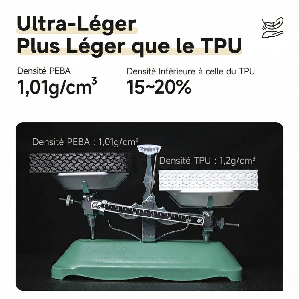 eSun - PEBA-90A - Blanc (White) - 1,75 mm - 0,8 kg avec RFID TigerTag