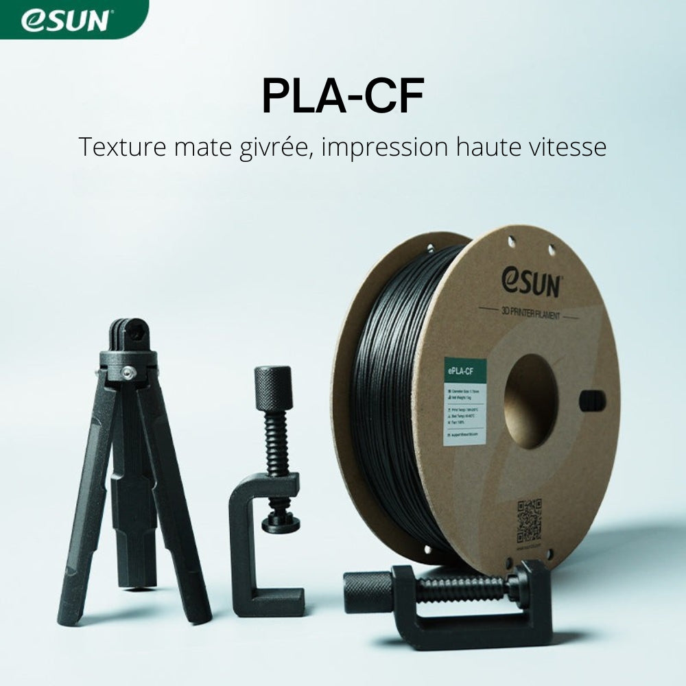eSun - PLA-CF - Noir (Black) - 1.75 mm - 1 kg
