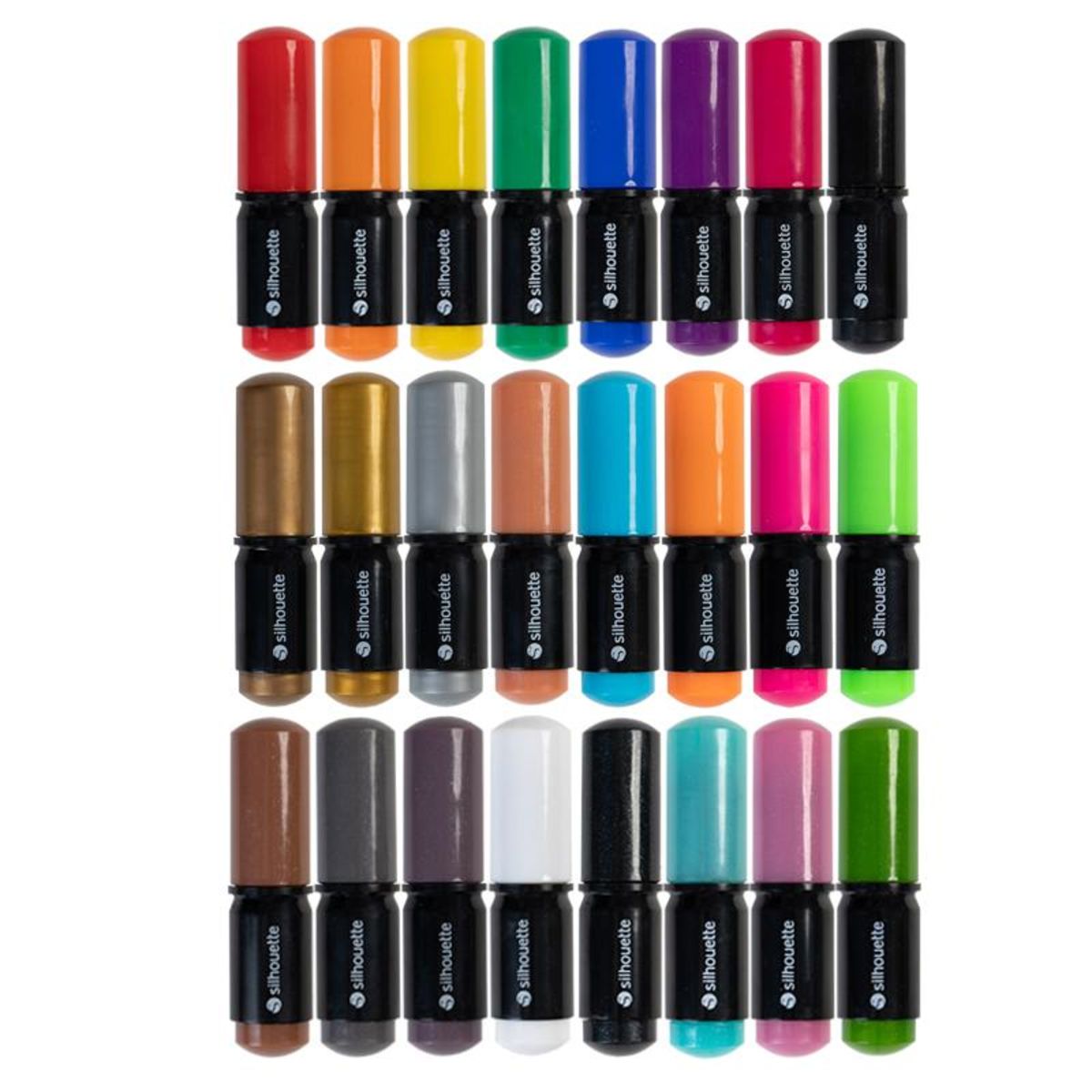 Silhouette - Kit 24 Stylos Fun et Colorés