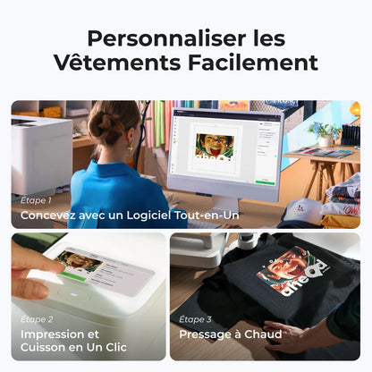 xTool - Apparel Printer Imprimante Textile DTF  - Kit Complet