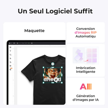 Pack Complet xTool Apparel Printer avec SafetyPro AP2 (Apparel Printer All-in-1 Bundle)