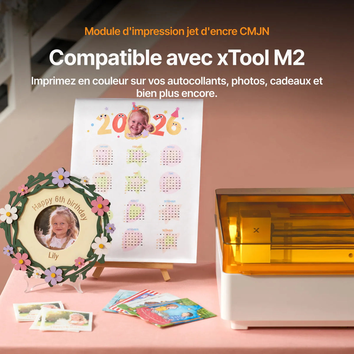 xTool - M2 - Module d'Impression Jet d'Encre CMJN (CMYK Inkjet Module)