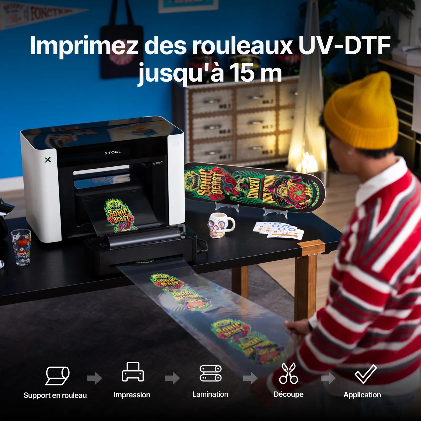 xTool - O1 Omni Printer - Laminoirs LM1 (LM1 Laminator)