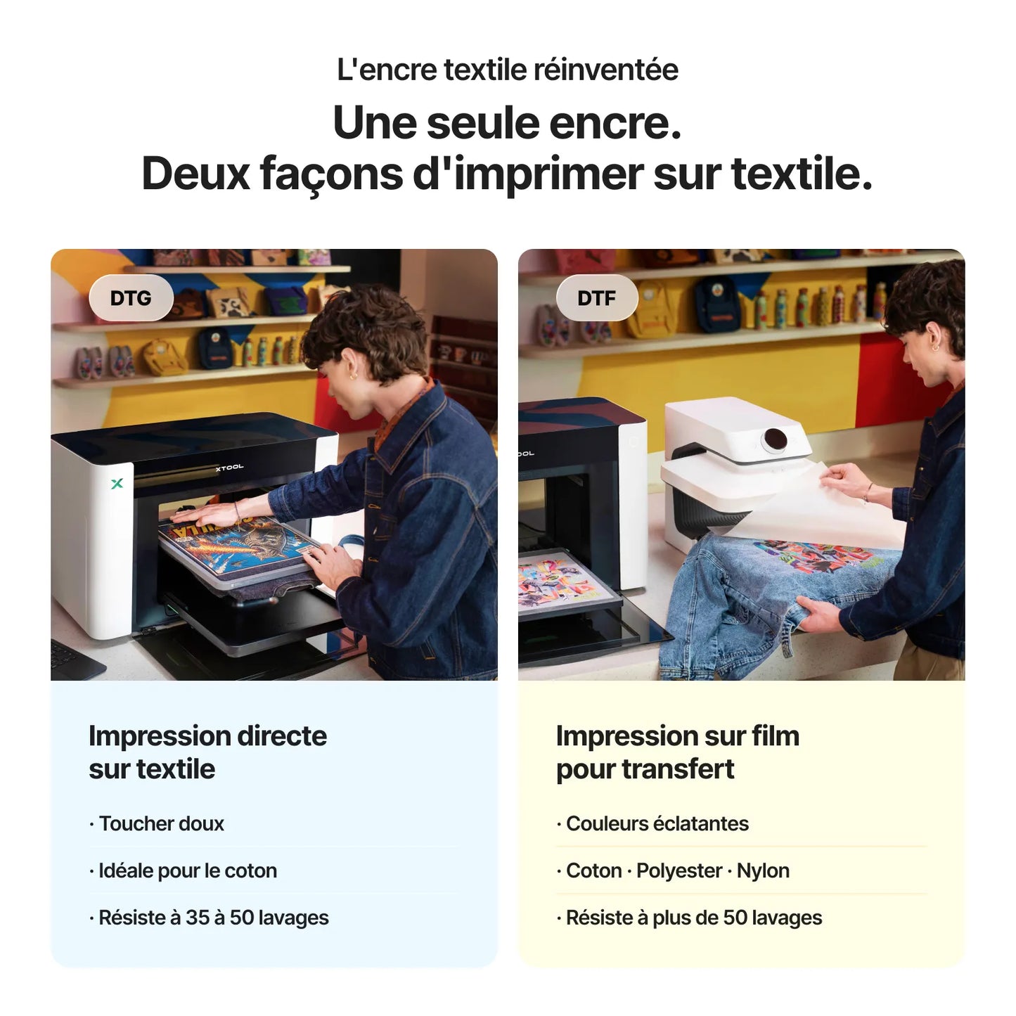 xTool - O1 Omni Printer Standard - Double Tête UV (Dual UV) - Imprimante UV 4-en-1