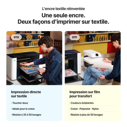 xTool - O1 Omni Printer Standard - Double Tête DT + UV (UV&DTG Printer) - Imprimante UV 4-en-1