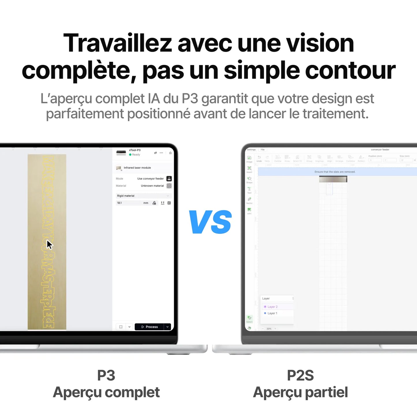 xTool - Convoyeur Automatique pour P3