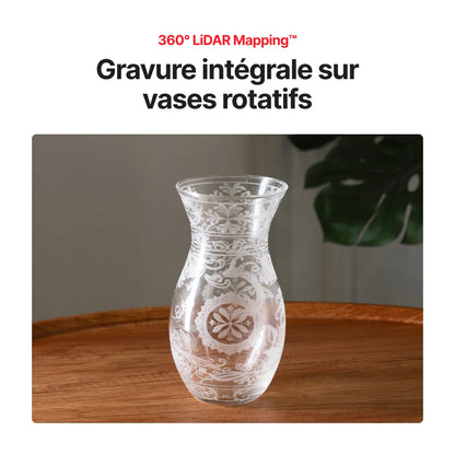 xTool - RA3 pour P2S - Mandrin rotatif intelligent avec système MagSwap™