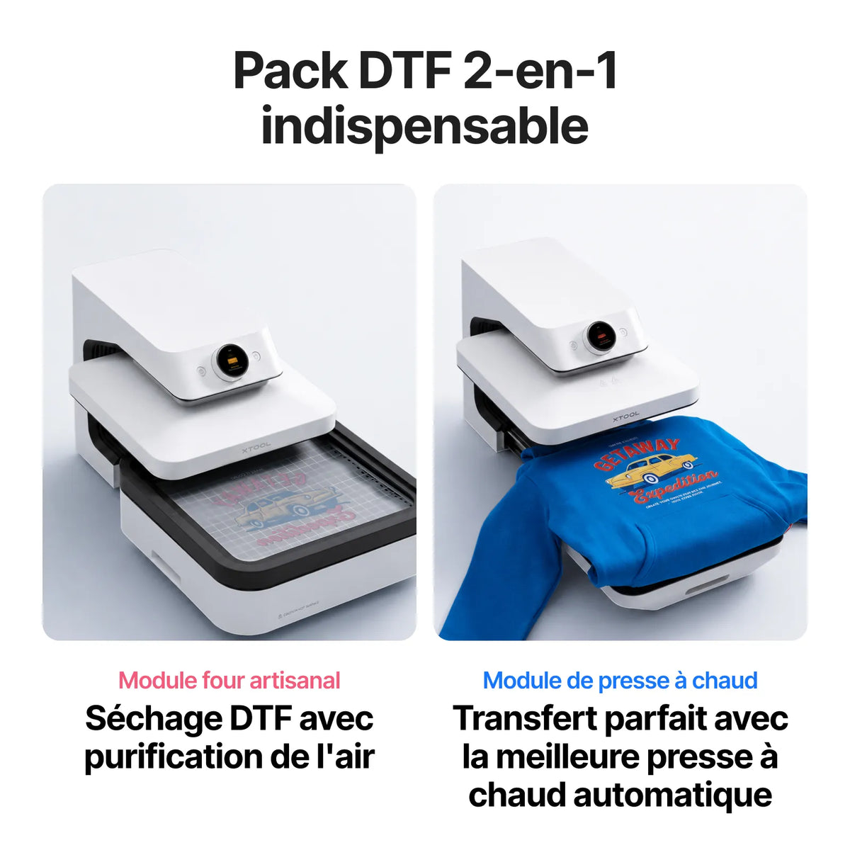 xTool - WonderPress - Presse à Chaud Automatique 3D