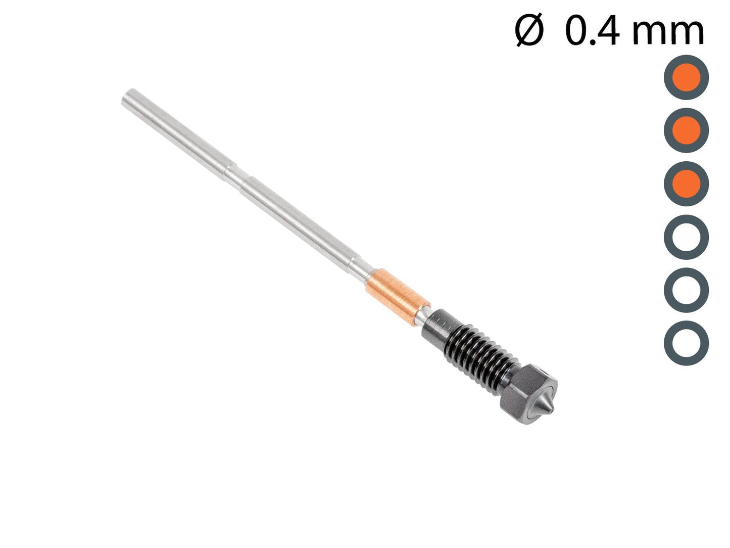Prusa - Buse ObXidian (Nozzle ObXidian) - 0.4 mm